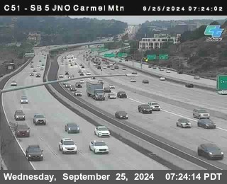 SB 5 at Carmel Mountain Rd.