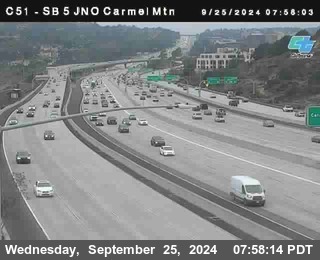 SB 5 at Carmel Mountain Rd.