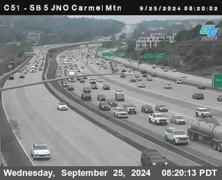 SB 5 at Carmel Mountain Rd.