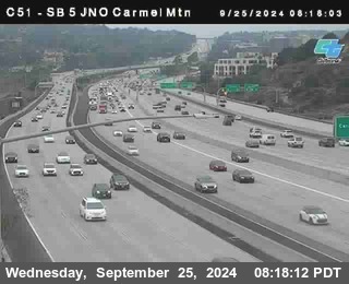 SB 5 at Carmel Mountain Rd.