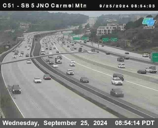 SB 5 at Carmel Mountain Rd.