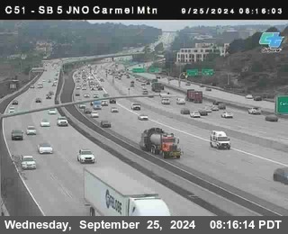 SB 5 at Carmel Mountain Rd.