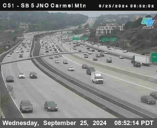 SB 5 at Carmel Mountain Rd.