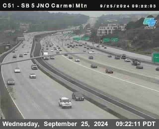 SB 5 at Carmel Mountain Rd.