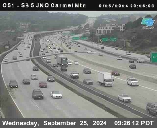 SB 5 at Carmel Mountain Rd.