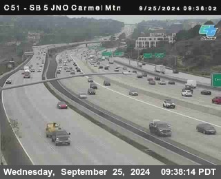 SB 5 at Carmel Mountain Rd.