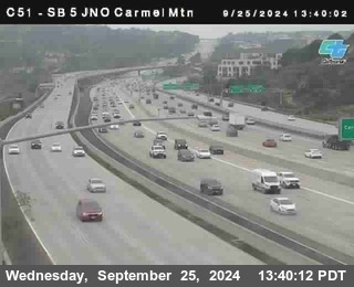 SB 5 at Carmel Mountain Rd.