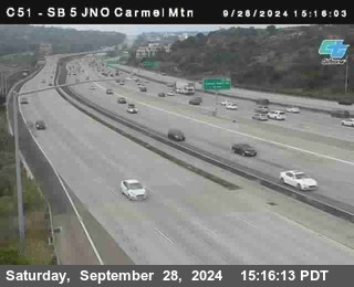 SB 5 at Carmel Mountain Rd.