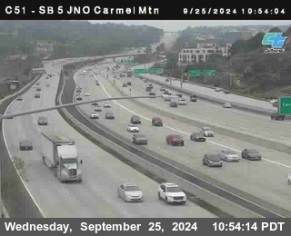 SB 5 at Carmel Mountain Rd.