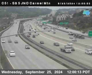 SB 5 at Carmel Mountain Rd.