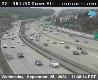 SB 5 at Carmel Mountain Rd.