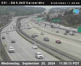 SB 5 at Carmel Mountain Rd.