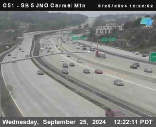 SB 5 at Carmel Mountain Rd.