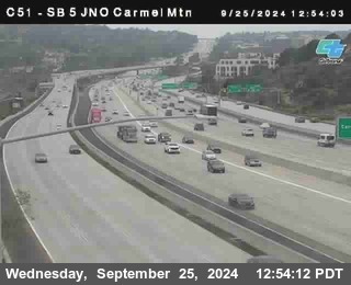 SB 5 at Carmel Mountain Rd.