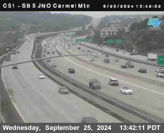 SB 5 at Carmel Mountain Rd.