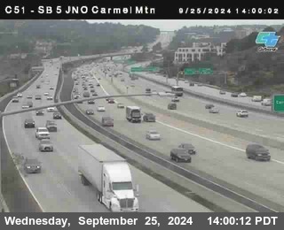 SB 5 at Carmel Mountain Rd.