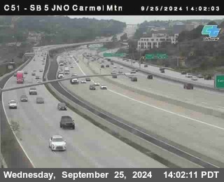 SB 5 at Carmel Mountain Rd.