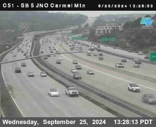 SB 5 at Carmel Mountain Rd.