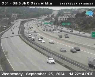 SB 5 at Carmel Mountain Rd.