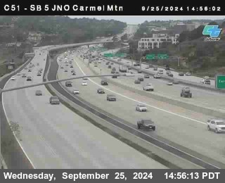 SB 5 at Carmel Mountain Rd.