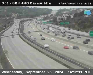 SB 5 at Carmel Mountain Rd.