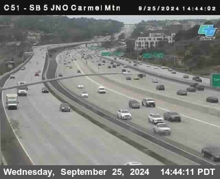 SB 5 at Carmel Mountain Rd.