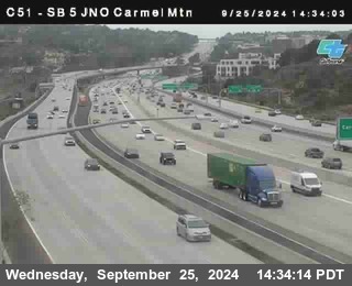 SB 5 at Carmel Mountain Rd.