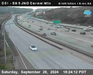 SB 5 at Carmel Mountain Rd.