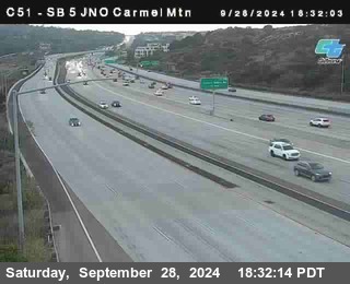 SB 5 at Carmel Mountain Rd.