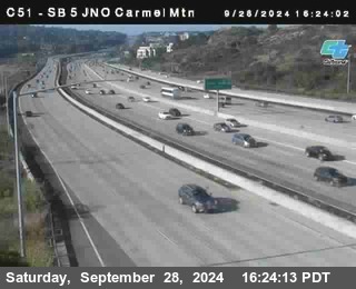 SB 5 at Carmel Mountain Rd.