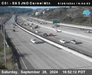 SB 5 at Carmel Mountain Rd.