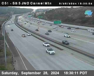 SB 5 at Carmel Mountain Rd.