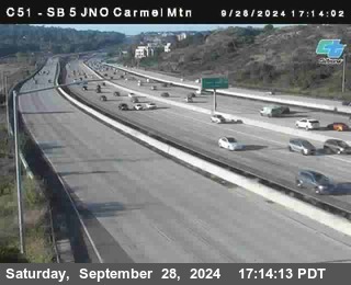 SB 5 at Carmel Mountain Rd.