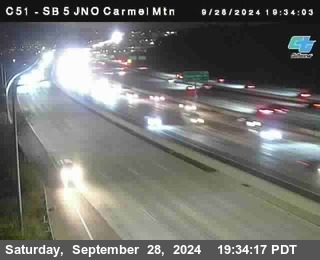 SB 5 at Carmel Mountain Rd.