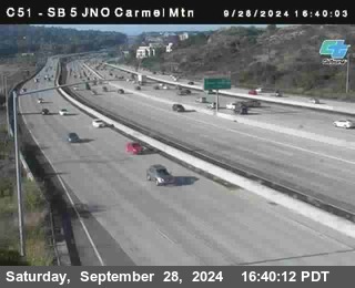 SB 5 at Carmel Mountain Rd.