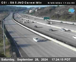 SB 5 at Carmel Mountain Rd.