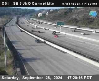 SB 5 at Carmel Mountain Rd.