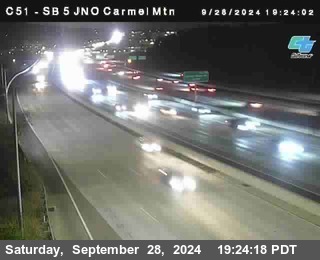 SB 5 at Carmel Mountain Rd.