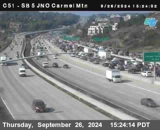 SB 5 at Carmel Mountain Rd.