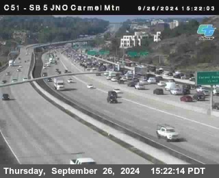 SB 5 at Carmel Mountain Rd.