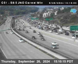 SB 5 at Carmel Mountain Rd.