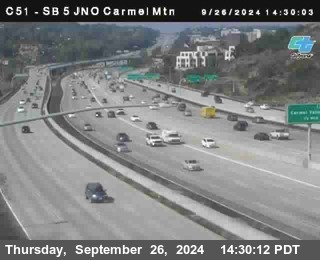 SB 5 at Carmel Mountain Rd.