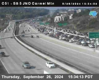 SB 5 at Carmel Mountain Rd.