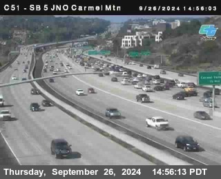 SB 5 at Carmel Mountain Rd.