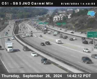 SB 5 at Carmel Mountain Rd.