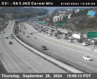 SB 5 at Carmel Mountain Rd.