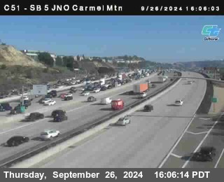 SB 5 at Carmel Mountain Rd.