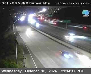 SB 5 at Carmel Mountain Rd.