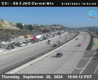 SB 5 at Carmel Mountain Rd.