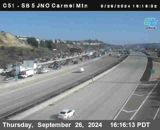 SB 5 at Carmel Mountain Rd.